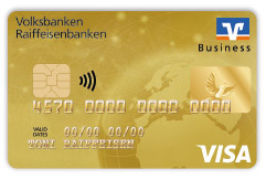 BusinessCard Gold BusinessCard Gold: Ansicht der Karte